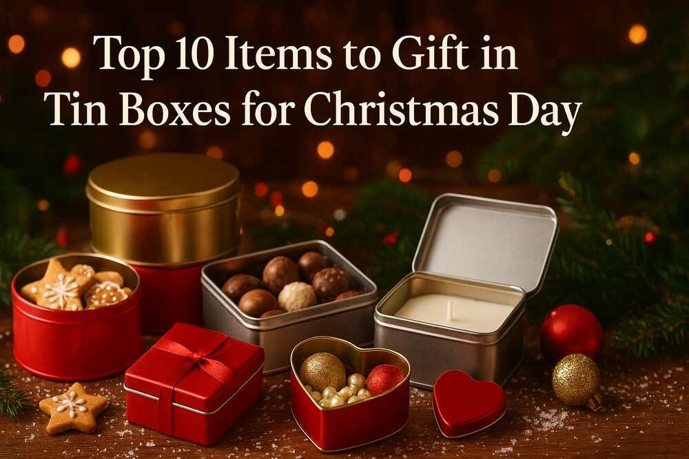 Top 10 Items to Gift in Tin Boxes for Christmas Day